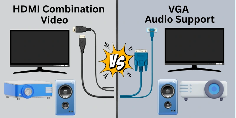 Audio Support - HDMI vs VGA