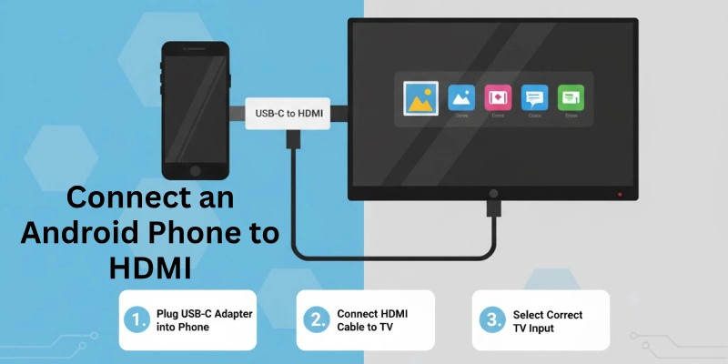 Connect an Android Phone to HDMI