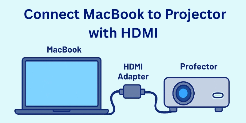 Connect Macbook to Projector with HDMI