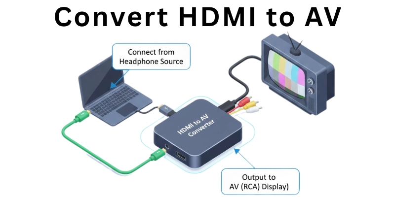Convert HDMI to AV