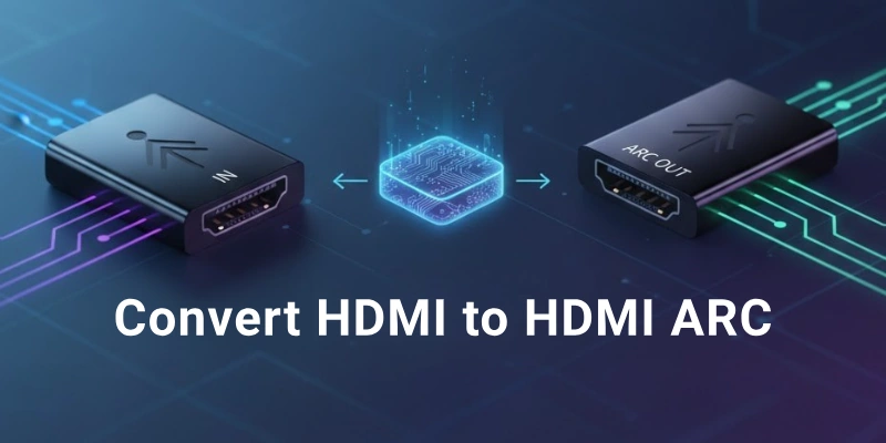 Convert HDMI to HDMI ARC