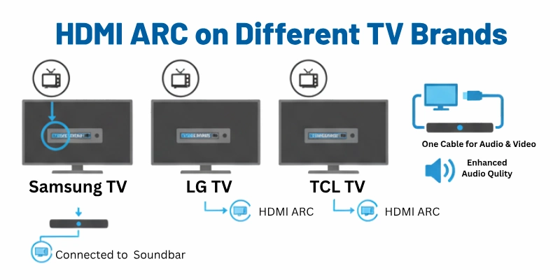 HDMI ARC on Different TV Brands