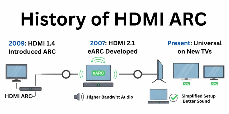 History of HDMI ARC