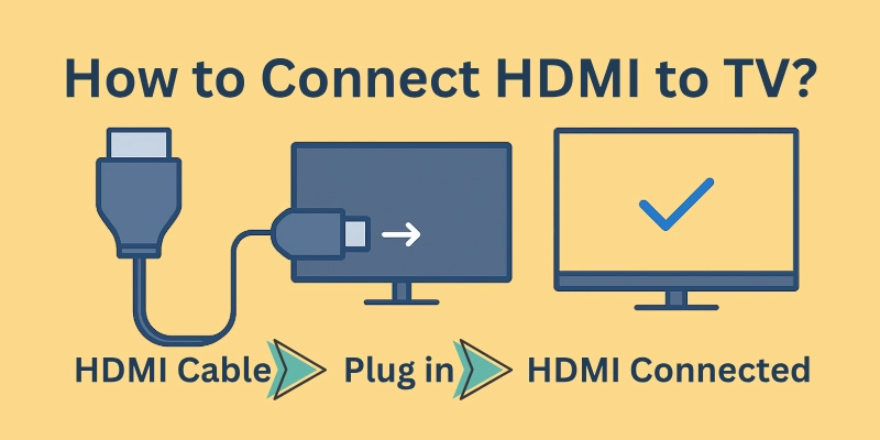 How to Connect HDMI to TV