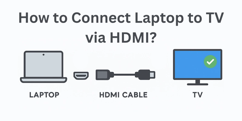 How to Connect Laptop to TV via HDMI