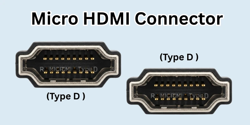 Micro HDMI Connector - Type D