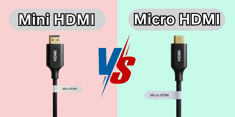 Mini HDMI vs Micro HDMI