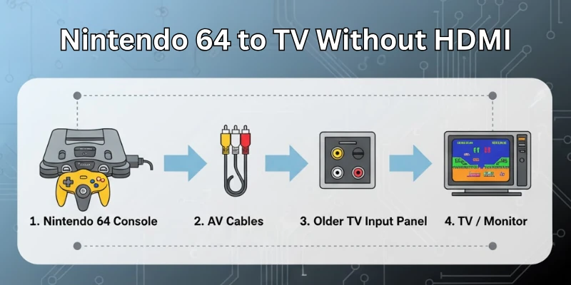 Nintendo 64 to TV Without HDMI