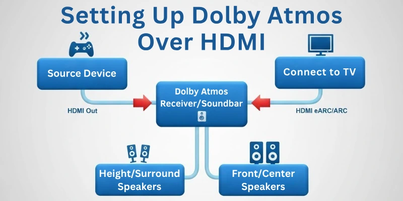 Setting Up Dolby Atmos
Over HDMI