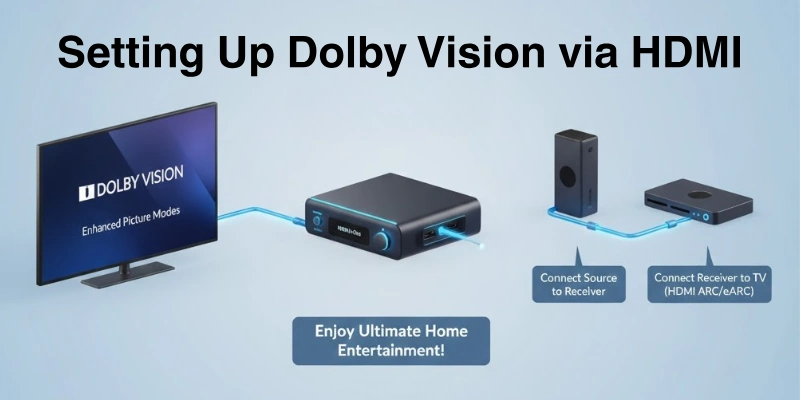 Setting Up Dolby Vision via HDMI