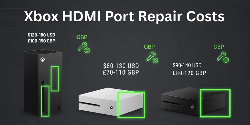 Xbox HDMI Port Repair Costs